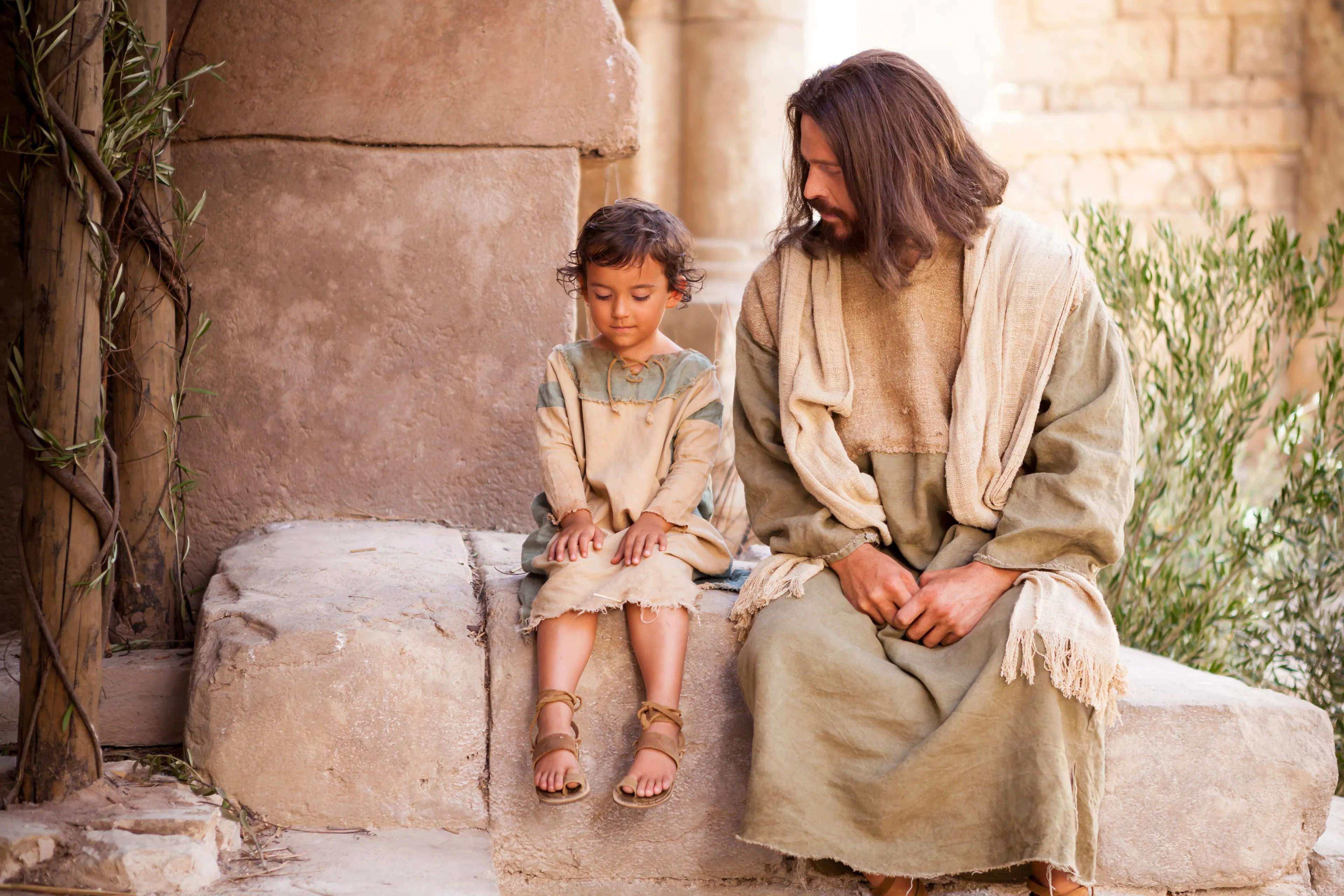 pictures of jesus with a child 1